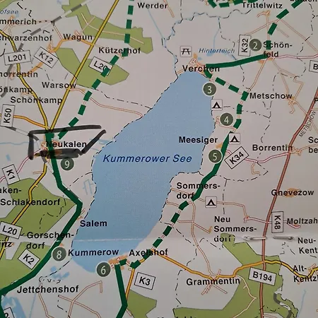 Naturblick Am Kummerower Neukalen